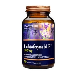 Doctor Life, Laktoferyna bLF, 200 mg, 60 kapsułek
