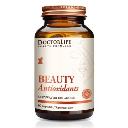 Doctor Life, Beauty antioxidants, Antyoksydanty urody, aktywator kolagenu, 60 kapsułek
