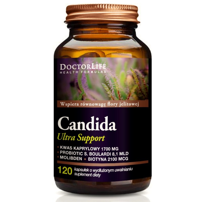 Doctor Life Candida Ultra Support, 120 kapsułek | Doctor Life