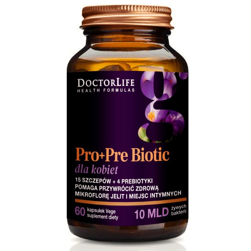 Doctor Life Propre Biotic Probiotyk Dla Kobiet 60 Kapsułek Biolook 7388
