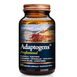 Doctor Life Adaptogens Professional, 60 kapsułek