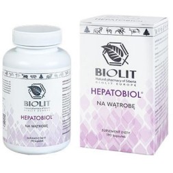 Hepatobiol na wątrobę 190 kapsułek, Biolit