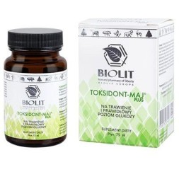 Toksidont Maj ekstrakt korzenia łopianu, Biolit