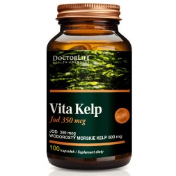 Doctor Life Vita Kelp Jod 350mcg, 100 kapsułek