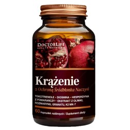 Doctor Life Krążenie, z Ochroną Śródbłonka Naczyń, 60 kapsułek roślinnych