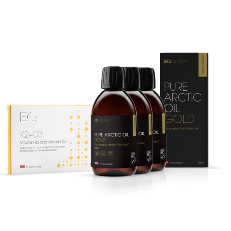 EQOLOGY PURE ARCTIC OIL GOLD Omega 3 | EQOLOGY