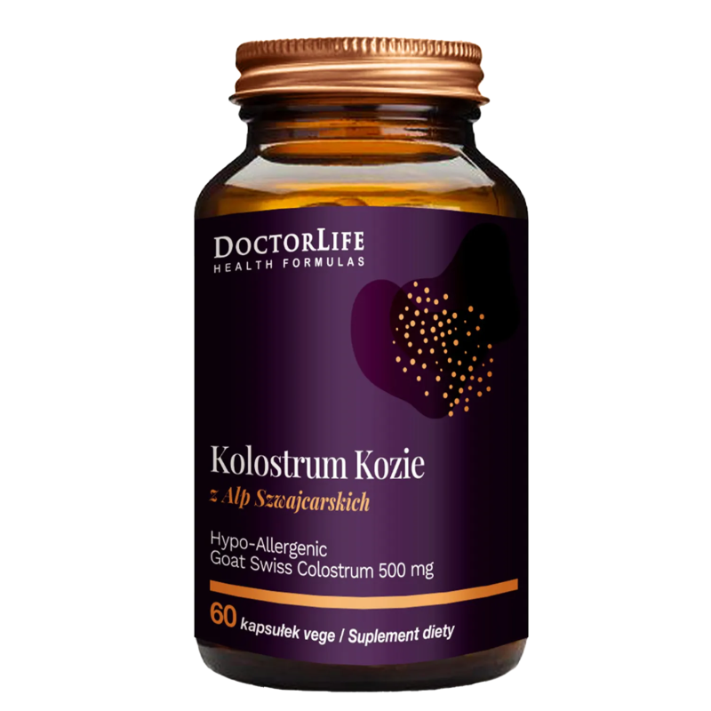 Doctor Life, Kolostrum Kozie, 60 kaps vege | Doctor Life