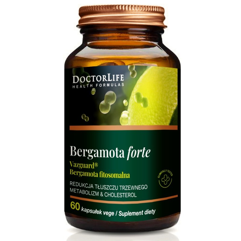 Doctor Life Bergamota Forte Fitosomalna VAZGUARD® 60 kapsułek vege