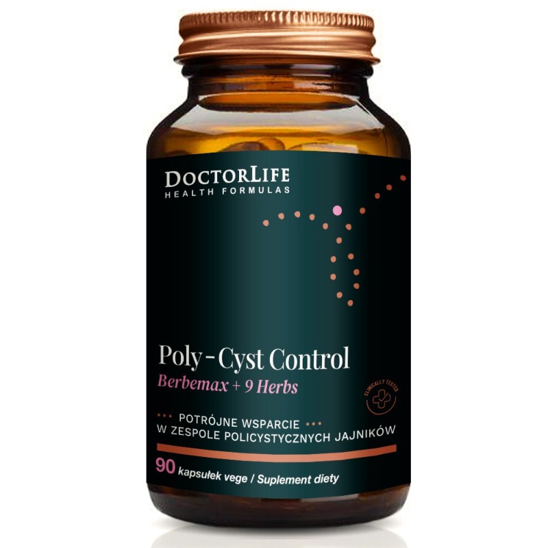 Doctor Life Poly-Cyst Control, 90 kapsułek vege | Doctor Life