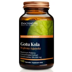 DoctorLife Gotu Kola,Wąkrota Azjatycka,100 kap.