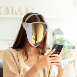 Maska LED fotonowa do pielęgnacji twarzy i szyi Biolook Beauty