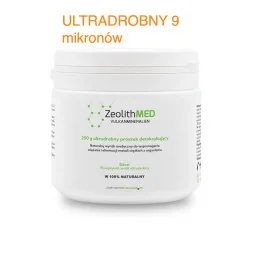 ZeolithMED ® 200g Ultradrobny 9µm na 100 dni Certyfikowany Zeolit Medyczny Mikronizowany