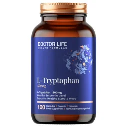 Doctor Life L-tryptophan 500mg suplement diety 100 kaps.