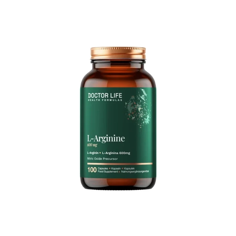 Doctor Life L-Arginine 600 mg 100 kaps. | Doctor Life
