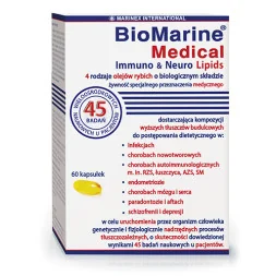 BioMarine Medical Immuno & Neuro Lipids 60 kapsułek