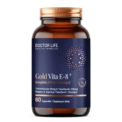 Doctor Life GOLD VITA E-8 Kompleks 8 Form Witaminy E 60 kaps.